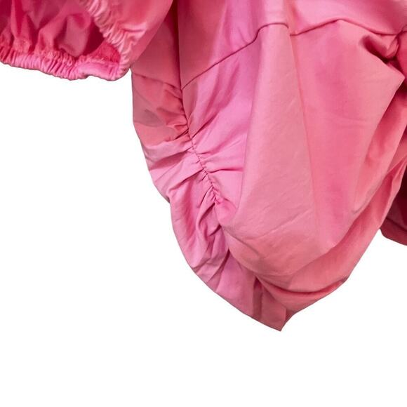 ENGLISH FACTORY Women's Twist Detail Top new with tags size large pink - Picture 5 of 6